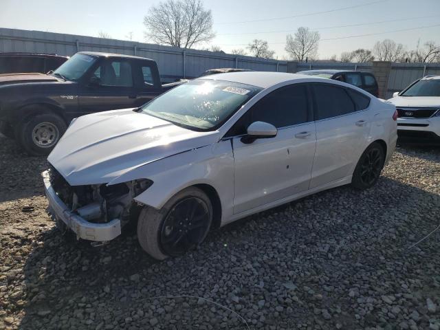 3FA6P0HD3LR155424 - 2020 FORD FUSION SE WHITE photo 1