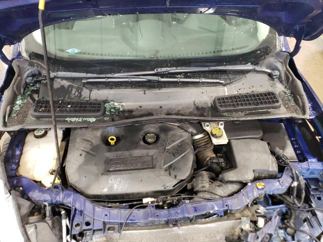 1FMCU0G9XDUD84255 - 2013 FORD ESCAPE SE BLUE photo 11