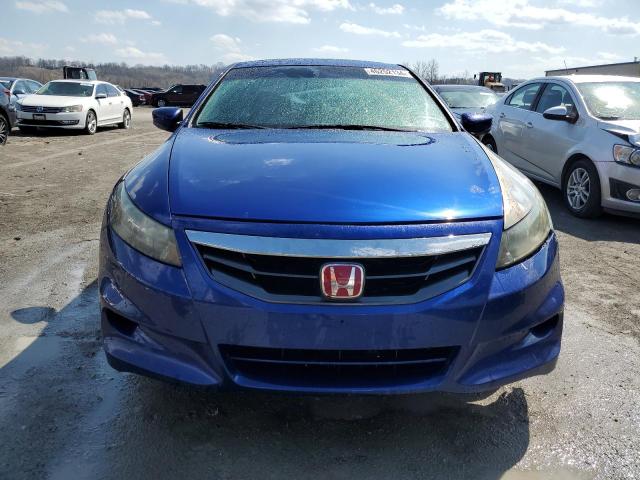 1HGCS1B70BA004703 - 2011 HONDA ACCORD EX BLUE photo 5