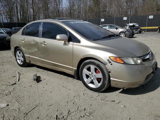 1HGFA16857L139741 - 2007 HONDA CIVIC EX GOLD photo 4