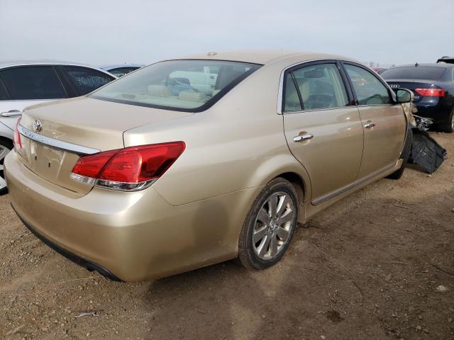 4T1BK3DB7BU391994 - 2011 TOYOTA AVALON BASE TAN photo 3