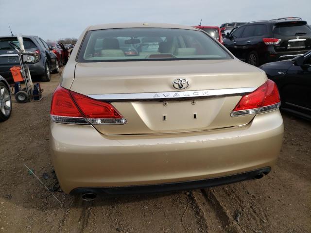 4T1BK3DB7BU391994 - 2011 TOYOTA AVALON BASE TAN photo 6