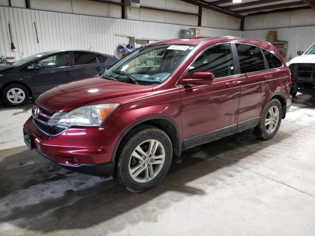 5J6RE4H71AL070067 - 2010 HONDA CR-V EXL MAROON photo 1