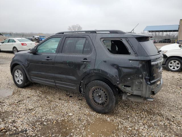 1FM5K7B83DGB38345 - 2013 FORD EXPLORER BLACK photo 2