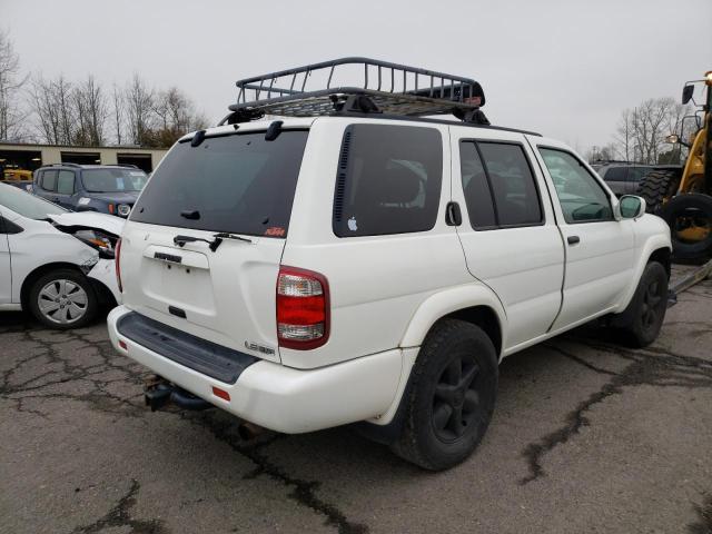 JN8DR07Y41W528940 - 2001 NISSAN PATHFINDER LE 白色 照片 4