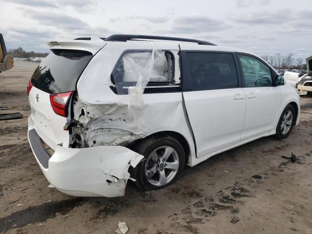 5TDKZ3DC4LS087715 - 2020 TOYOTA SIENNA LE WHITE photo 3