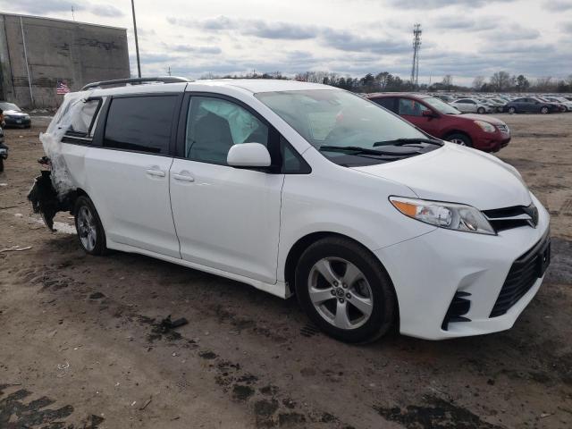 5TDKZ3DC4LS087715 - 2020 TOYOTA SIENNA LE WHITE photo 4