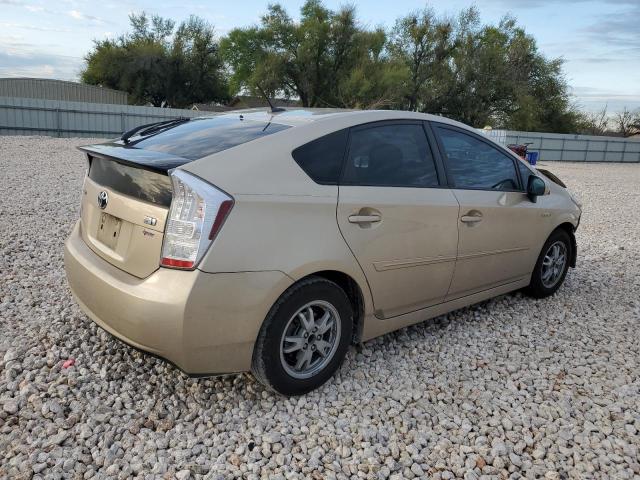 JTDKN3DU8B1437377 - 2011 TOYOTA PRIUS BEIGE photo 3