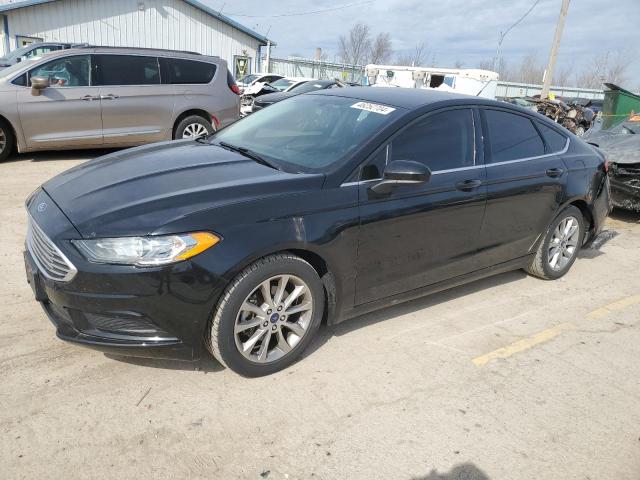 3FA6P0HD9HR298384 - 2017 FORD FUSION SE BLACK photo 1