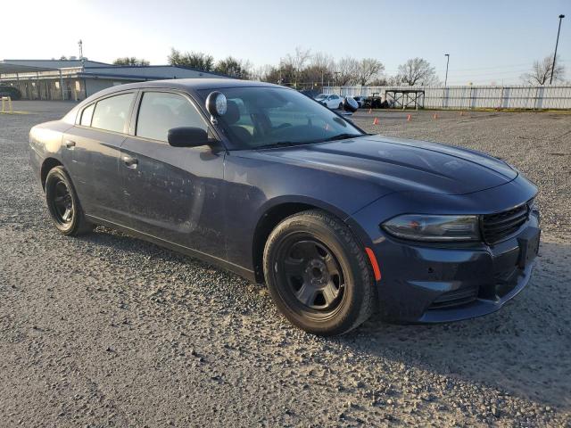 2C3CDXAT6HH544713 - 2017 DODGE CHARGER POLICE BLUE photo 4