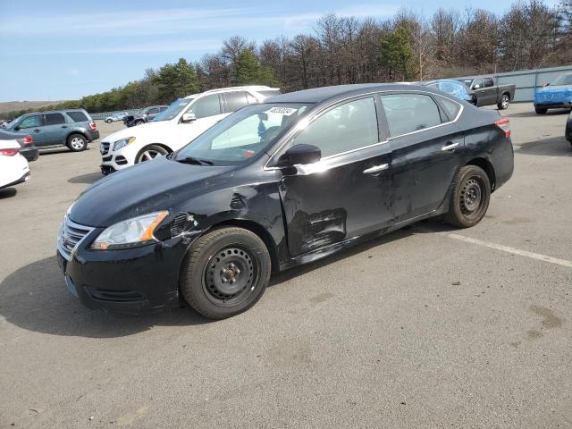 3N1AB7AP6EY224425 - 2014 NISSAN SENTRA S CHARCOAL photo 1