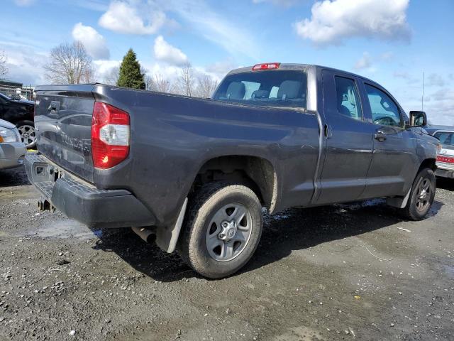 5TFUW5F10EX393901 - 2014 TOYOTA TUNDRA DOUBLE CAB SR/SR5 GRAY photo 3