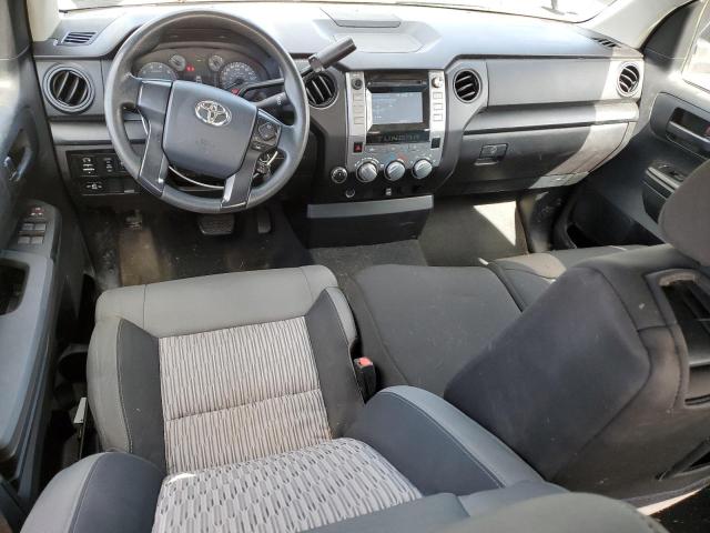 5TFUW5F10EX393901 - 2014 TOYOTA TUNDRA DOUBLE CAB SR/SR5 GRAY photo 8