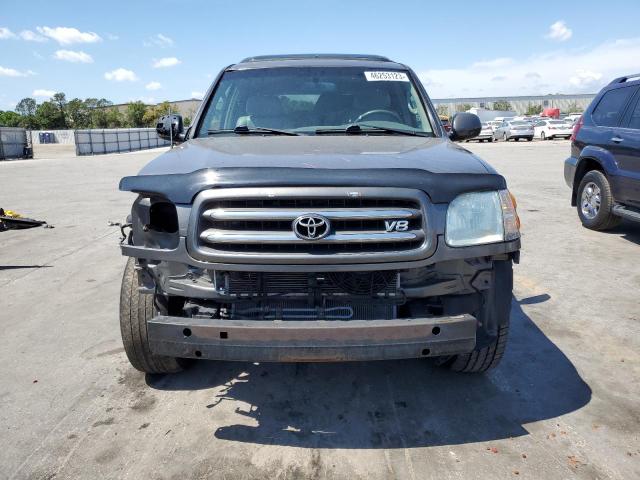 5TDZT38A44S237199 - 2004 TOYOTA SEQUOIA LIMITED GRAY photo 5