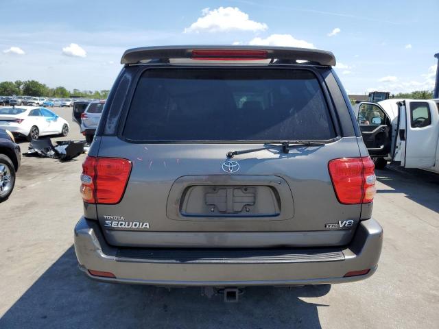 5TDZT38A44S237199 - 2004 TOYOTA SEQUOIA LIMITED GRAY photo 6