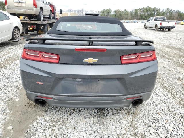 1G1FB3DS2H0166106 - 2017 CHEVROLET CAMARO LT GRAY photo 6