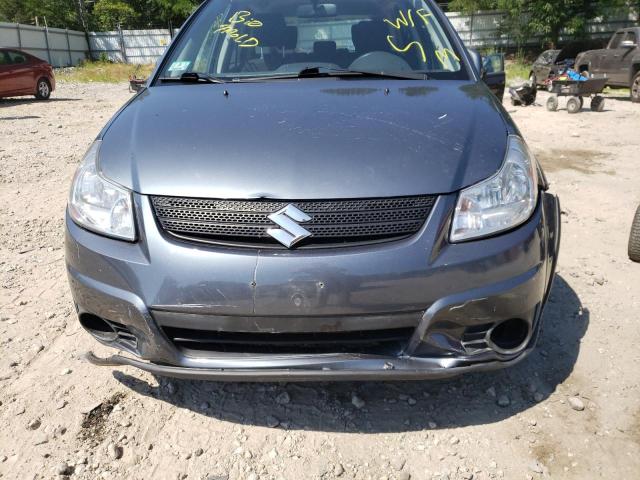 JS2YB413385101356 - 2008 SUZUKI SX4 BASE GRAY photo 9