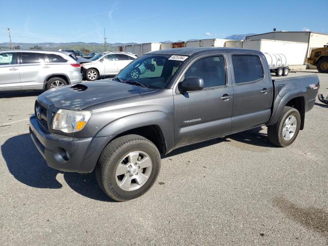 3TMJU4GN0BM115327 - 2011 TOYOTA TACOMA DOUBLE CAB PRERUNNER GRAY photo 1