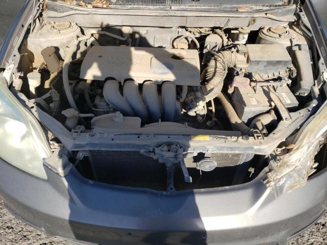 2T1KR32E04C274562 - 2004 TOYOTA COROLLA MA XR GRAY photo 12