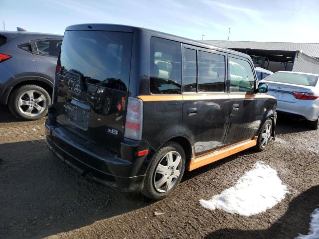 JTLKT324564086137 - 2006 TOYOTA SCION XB BLACK photo 3