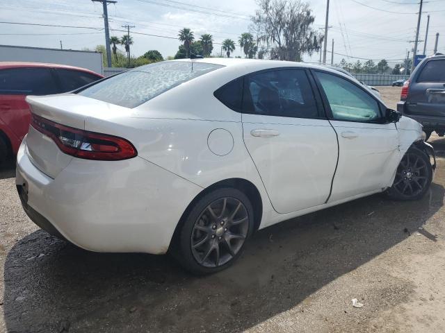 1C3CDFAA6FD391690 - 2015 DODGE DART SE WHITE photo 3