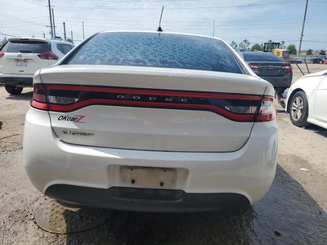 1C3CDFAA6FD391690 - 2015 DODGE DART SE WHITE photo 6