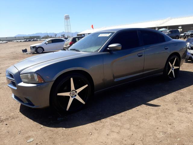 2B3CL3CG3BH532826 - 2011 DODGE CHARGER GRAY photo 1