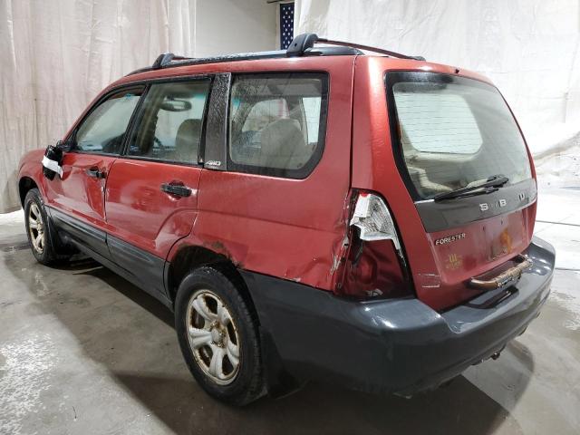 JF1SG63654H747159 - 2004 SUBARU FORESTER 2.5X RED photo 2
