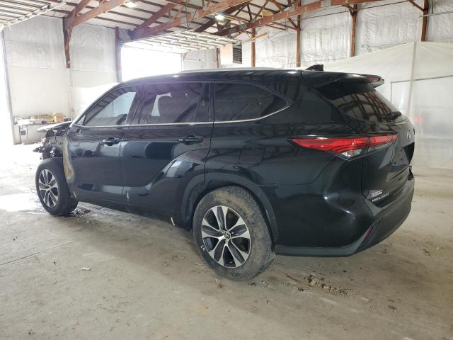 5TDGZRAH4NS544051 - 2022 TOYOTA HIGHLANDER XLE 黑色 照片 2