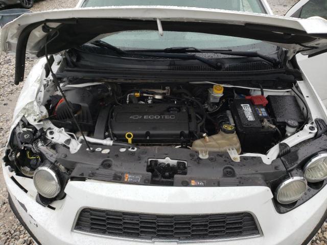1G1JB6SH9E4197893 - 2014 CHEVROLET SONIC LS 白色 照片 11
