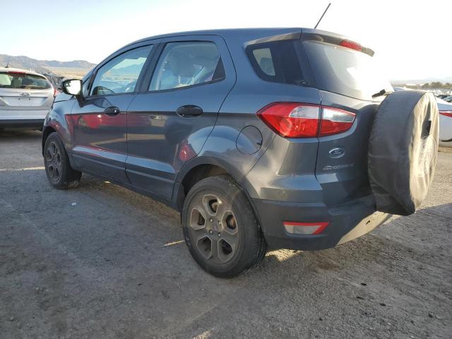 MAJ3P1RE1JC221898 - 2018 FORD ECOSPORT S GRAY photo 2