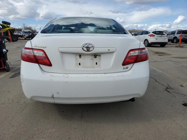 4T1BE46K37U677004 - 2007 TOYOTA CAMRY CE WHITE photo 6