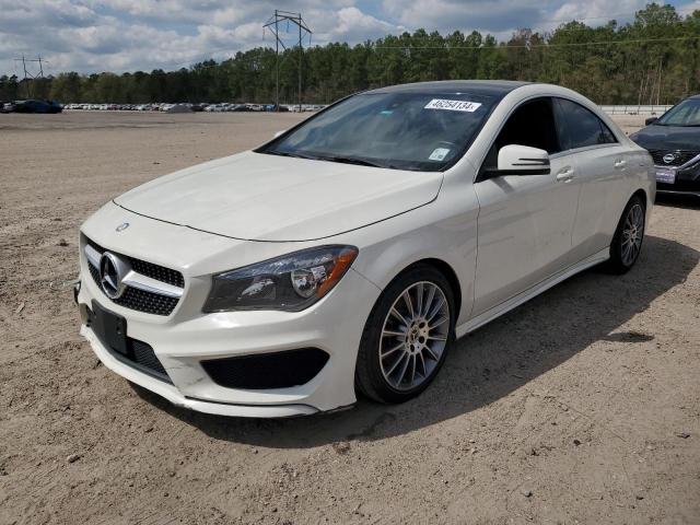 WDDSJ4GB8GN353125 - 2016 MERCEDES-BENZ CLA 250 4MATIC WHITE photo 1