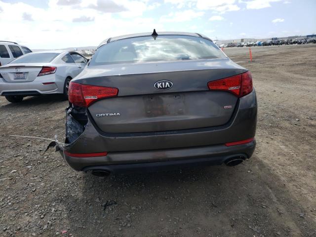 5XXGM4A71DG227871 - 2013 KIA OPTIMA LX BROWN photo 6