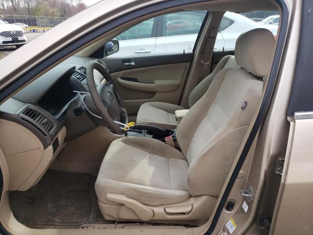 1HGCM56495A033302 - 2005 HONDA ACCORD LX GOLD photo 7