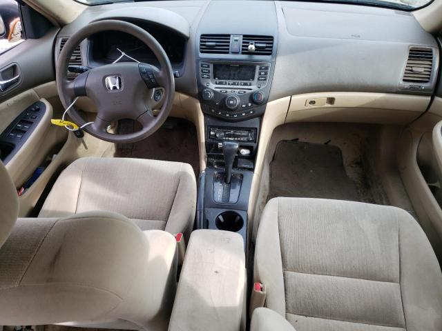 1HGCM56495A033302 - 2005 HONDA ACCORD LX GOLD photo 8