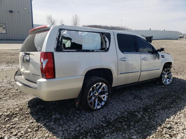 1GYS4KEF3DR230827 - 2013 CADILLAC ESCALADE ESV PLATINUM თეთრი ფოტო 3