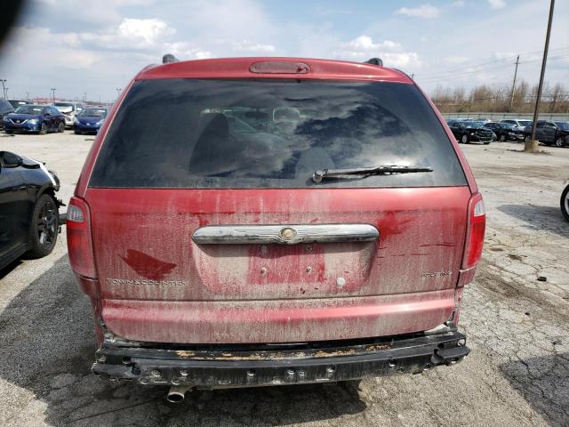 2A4GP54L56R655646 - 2006 CHRYSLER TOWN & COU TOURING 勃艮第红 照片 6