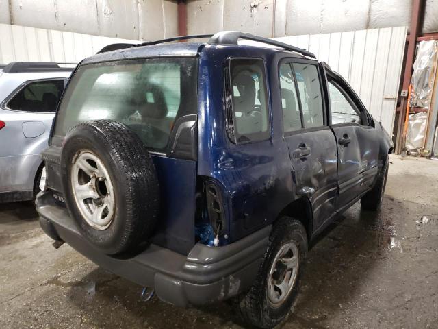 2CNBJ13C026917124 - 2002 CHEVROLET TRACKER BLUE photo 3