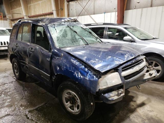 2CNBJ13C026917124 - 2002 CHEVROLET TRACKER BLUE photo 4