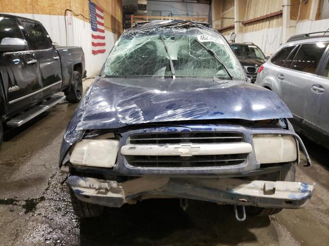 2CNBJ13C026917124 - 2002 CHEVROLET TRACKER BLUE photo 5