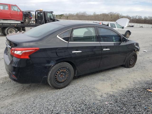 3N1AB7AP6HY381568 - 2017 NISSAN SENTRA S BLACK photo 3