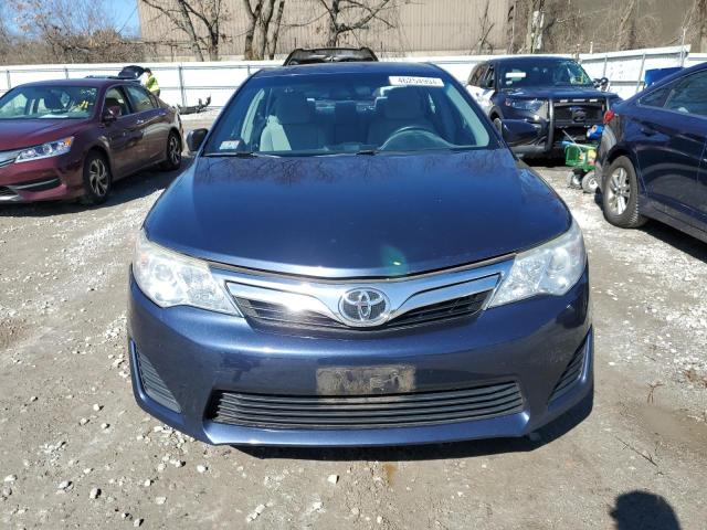 4T4BF1FK8ER396167 - 2014 TOYOTA CAMRY L BLUE photo 5