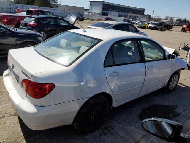 1NXBR32E04Z322320 - 2004 TOYOTA COROLLA CE WHITE photo 3