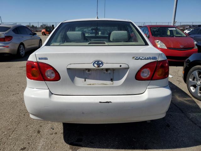 1NXBR32E04Z322320 - 2004 TOYOTA COROLLA CE WHITE photo 6