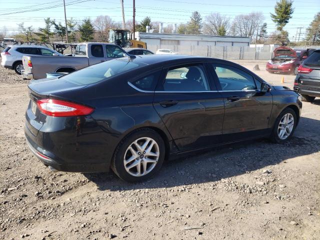 3FA6P0H71FR188078 - 2015 FORD FUSION SE BLACK photo 3