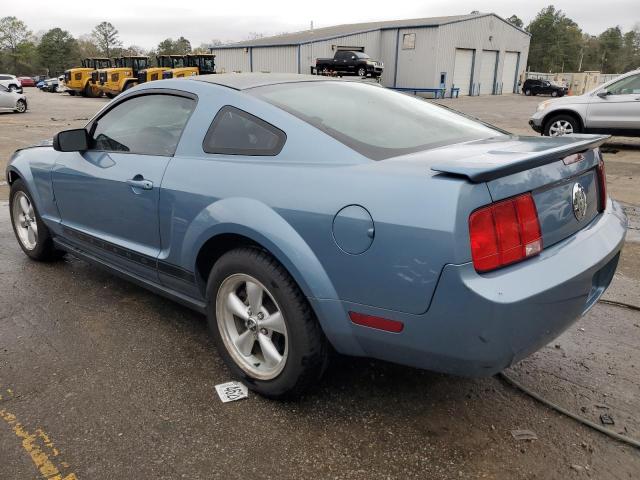 1ZVFT80N375255991 - 2007 FORD MUSTANG BLUE photo 2