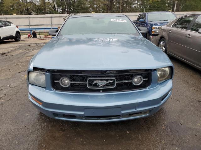 1ZVFT80N375255991 - 2007 FORD MUSTANG BLUE photo 5