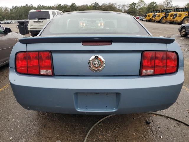 1ZVFT80N375255991 - 2007 FORD MUSTANG BLUE photo 6