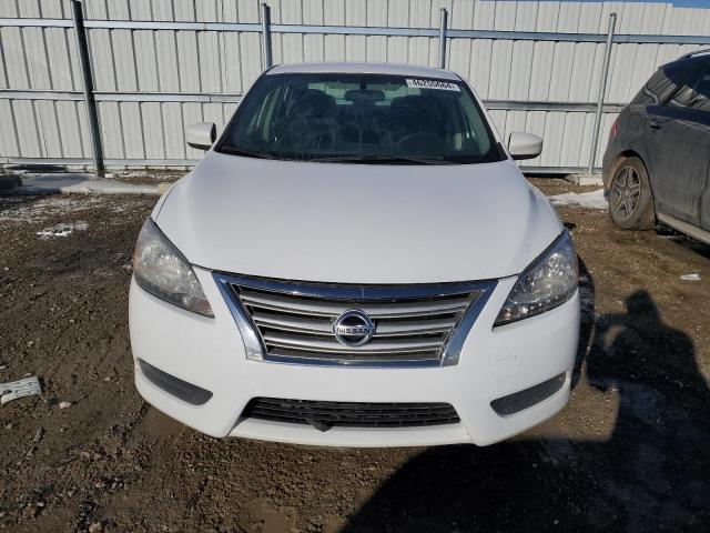 3N1AB7AP3EL627131 - 2014 NISSAN SENTRA S WHITE photo 5